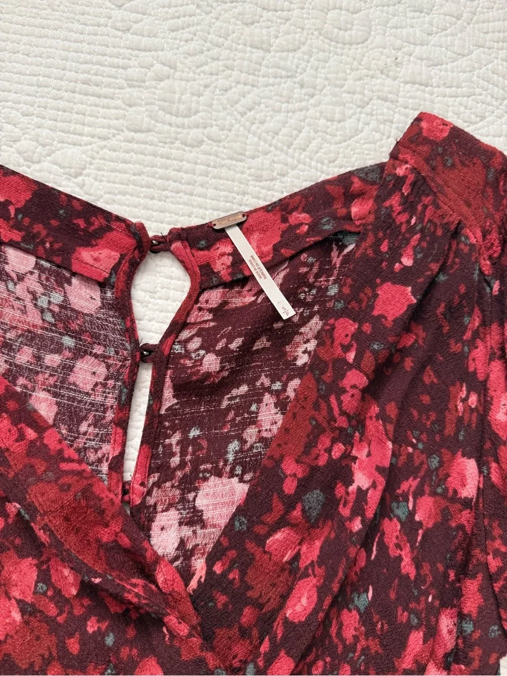 Free People "All The Right Ruffles" romper - Picture 3 of 4